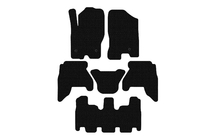 Nissan Pathfinder R51 2005-2014 Gummifußmatten Carsuit V1 (3 Reihen, schwarz, 2010-2014) Foto 1
