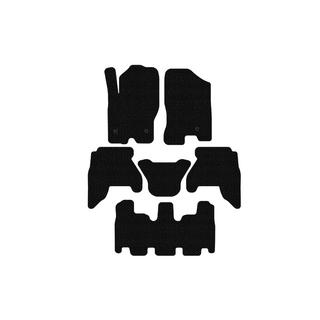 Gummifußmatten Carsuit V1 (3 Reihen, schwarz, 2010-2014) Nissan Pathfinder R51 2005-2014 Foto 1