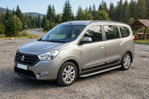 Renault Lodgy 2013-2022 Seitenschweller Tayga Grey (2 Stk., Aluminium) Foto 1