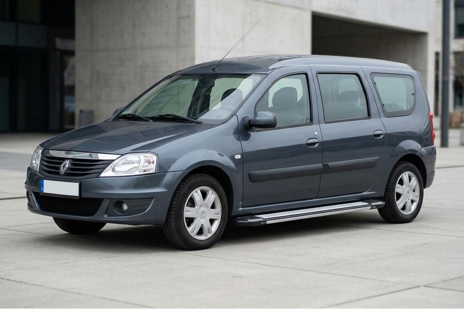 Dacia Logan MCV 2004-2014 Trittbretter Rainbow (2 Stk., Aluminium) Image