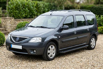 Renault Logan MCV 2005-2013 Trittbretter Allmond Black (2 Stk., Aluminium) Foto 1