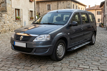 Renault Logan MCV 2005-2013 Seitenschweller Sunrise (2 Stk., Aluminium) Foto 1