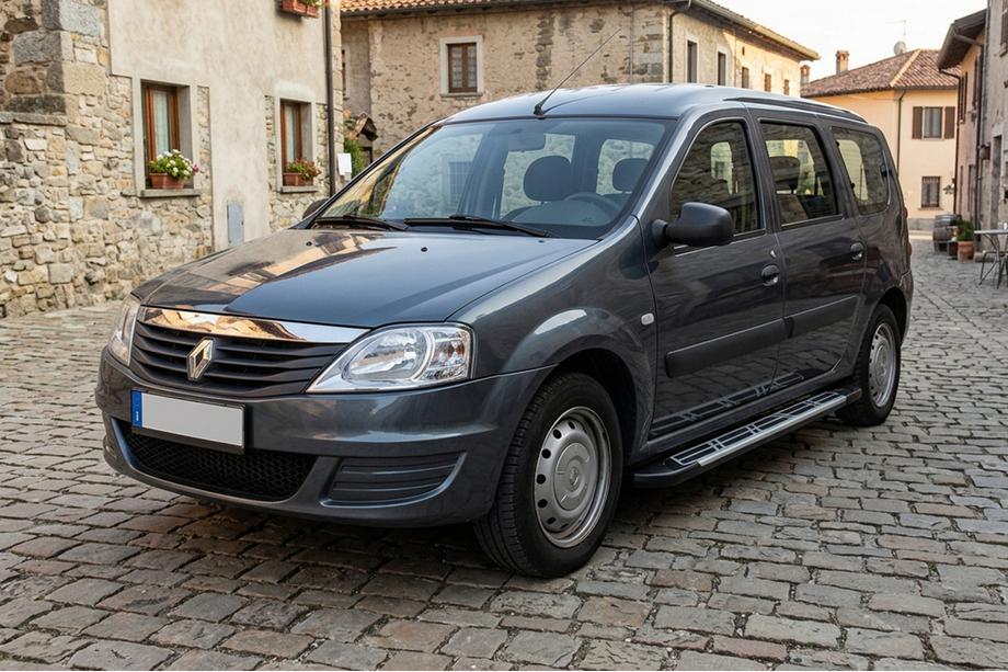 Renault Logan MCV 2005-2013 Seitenschweller Sunrise (2 Stk., Aluminium) Image
