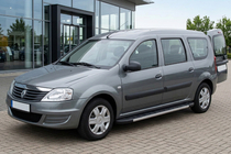 Renault Logan MCV 2005-2013 Trittbretter Duru (2 Stk., Aluminium) Foto 1