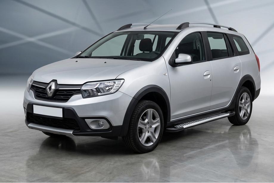 Dacia Logan MCV 2013-2020 Seitenschweller Line (2 Stk., Aluminium) Image