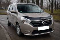Dacia Lodgy 2012-2022 Frontschutzbügel ST008 (Edelstahl) Foto 2