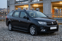 Dacia Logan MCV 2013-2020 Seitenschweller Bosphorus Black (2 Stk., Aluminium) Foto 1