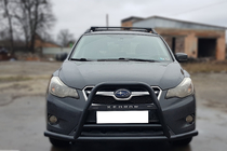 Subaru XV 2011-2017 Frontbügel F1-71 Schwarz (Edelstahl) Foto 1
