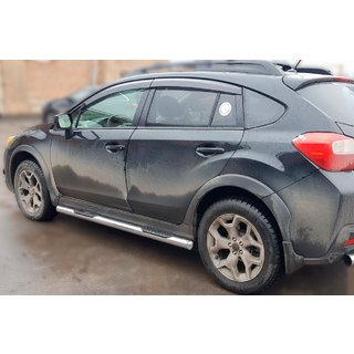 Seitliche Rohre BB002 (2 Stk., Edelstahl) Subaru XV 2011-2017 Foto 3
