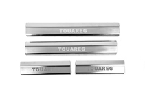 Volkswagen Touareg 2010-2018 B-Ware Einstiegsleisten Carmos V2 (4 Stk, Edelstahl) Foto 1