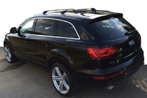 Audi Q7 2005-2015 Dachträger (Querträger) für integrierte Reling abschließbar WingCarrier V2 (2 Stk) Schwarz Foto 19