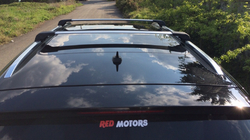 Audi Q7 2005-2015 Dachträger (Querträger) für integrierte Reling abschließbar WingCarrier V2 (2 Stk) Schwarz Foto 22