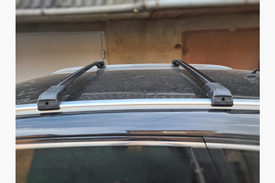 Audi Q7 2005-2015 Dachträger (Querträger) für integrierte Reling abschließbar WingCarrier V2 (2 Stk) Grau Foto 17