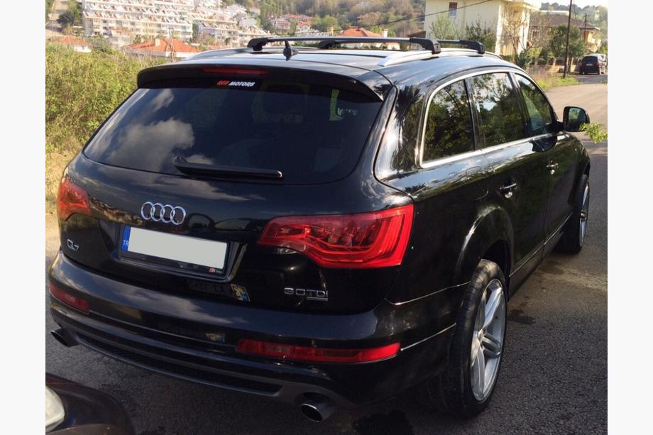 Audi Q7 2005-2015 Dachträger (Querträger) für integrierte Reling abschließbar WingCarrier V2 (2 Stk) Grau Foto 20