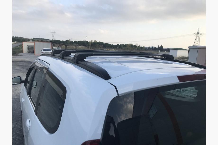 Renault Lodgy 2013-2022 Dachträger (Querträger) für integrierte Reling abschließbar WingCarrier V2 (2 Stk) Grau Foto 26