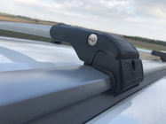 Dacia Lodgy 2012-2022 Dachträger (Querträger) für integrierte Reling abschließbar WingCarrier V2 (2 Stk) Schwarz Foto 19