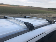 Dacia Lodgy 2012-2022 Dachträger (Querträger) für integrierte Reling abschließbar WingCarrier V2 (2 Stk) Schwarz Foto 1