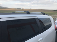 Dacia Lodgy 2012-2022 Dachträger (Querträger) für integrierte Reling abschließbar WingCarrier V2 (2 Stk) Schwarz Foto 20