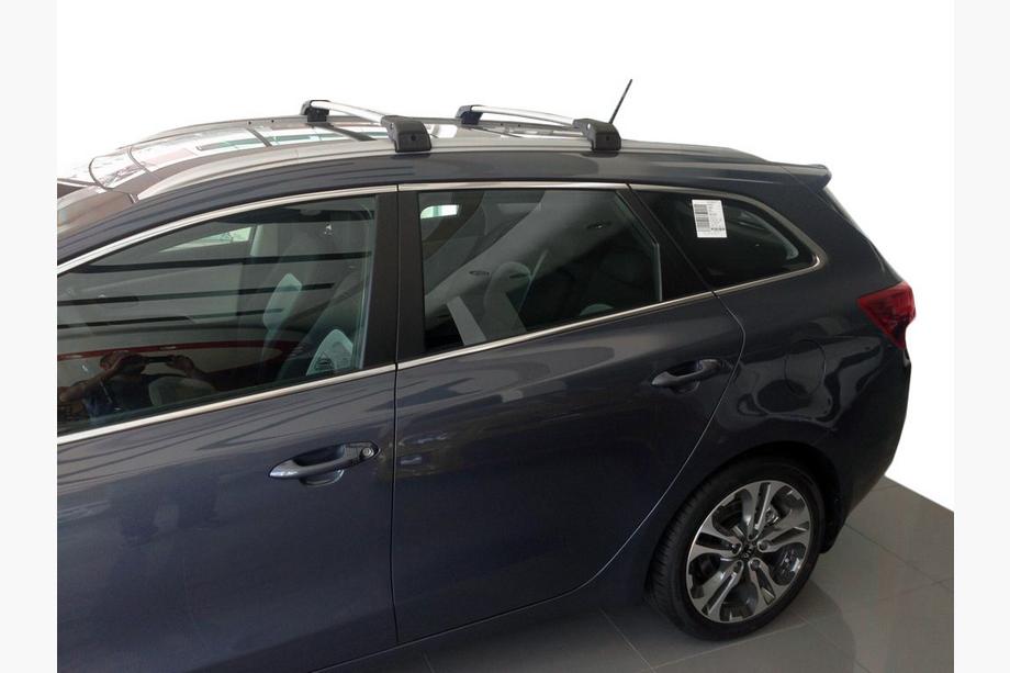 Kia Ceed 2012-2018 Dachträger (Querträger) für integrierte Reling abschließbar WingCarrier V2 (2 Stk) Schwarz Image