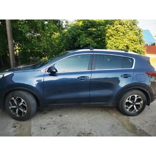 Dachträger (Querträger) für integrierte Reling abschließbar WingCarrier V2 (2 Stk) Kia Sportage 2015-2021 Foto 1