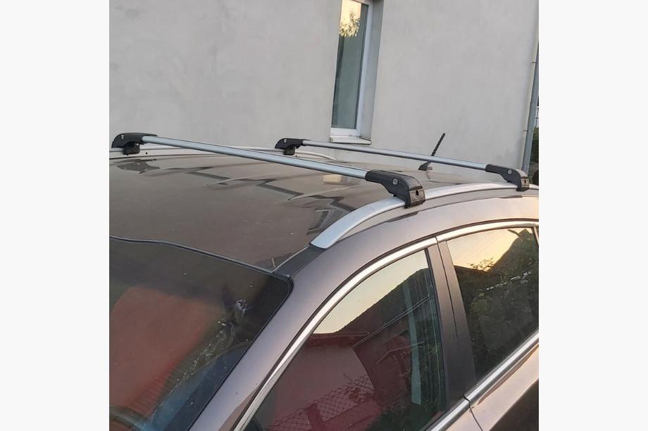 Kia Sportage 2015-2021 Dachträger (Querträger) für integrierte Reling abschließbar WingCarrier V2 (2 Stk) Schwarz Foto 19