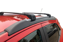 Opel Mokka 2012-2021 Dachträger (Querträger) für integrierte Reling abschließbar WingCarrier V2 (2 Stk) Schwarz Foto 17