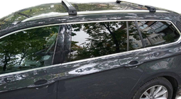 Volkswagen Passat B8 2015-2023 Dachträger (Querträger) für integrierte Reling abschließbar WingCarrier V2 (2 Stk) Schwarz Foto 1