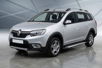 Renault Logan MCV 2013-2022 Seitenschweller Line (2 Stk., Aluminium) Foto 1