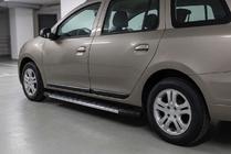 Renault Logan MCV 2013-2022 Trittbretter Duru (2 Stk., Aluminium) Foto 1