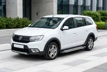 Renault Logan MCV 2013-2022 Trittbretter Rainbow (2 Stk., Aluminium) Foto 1
