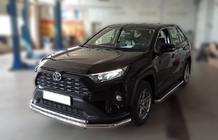 Toyota Rav 4 2019–2025 Frontschutzbügel F3-10 (Edelstahl) Foto 2