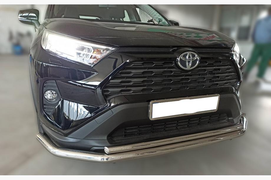 Toyota Rav 4 2019–2025 Frontschutzbügel F3-10 (Edelstahl) Image