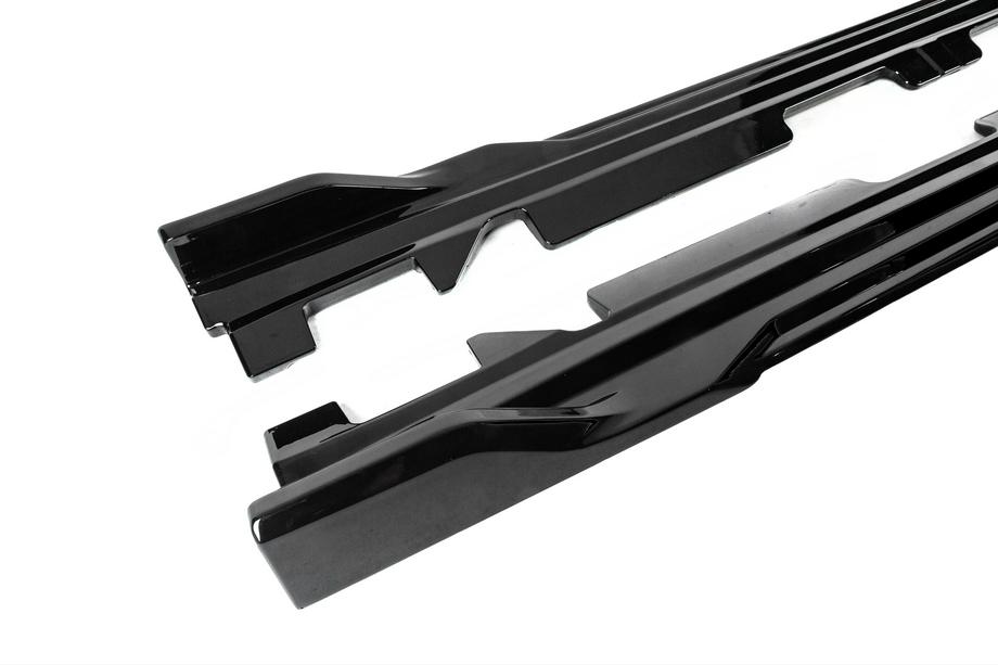 BMW X3 G01 2018- Seitenschweller-Blades (Schwarz Glanz) Foto 7