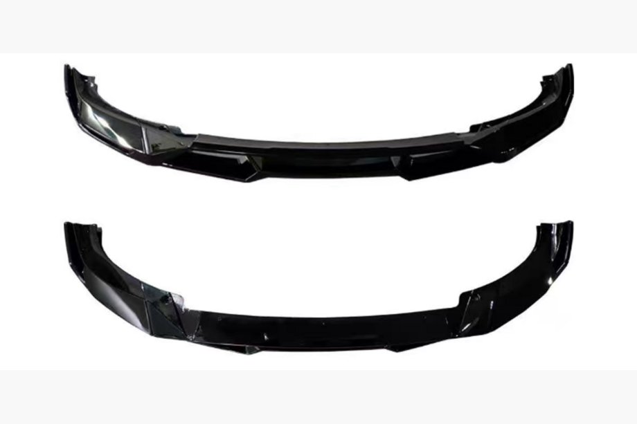 BMW X4 G02 2018- Front Lip Spoiler Paradigm (2022-2024, Schwarz Glanz) Foto 1