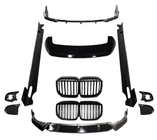 BMW X7 G07 2019- Warrior Black Bodykit-Set (für M-Sport 2018-2022) Foto 1