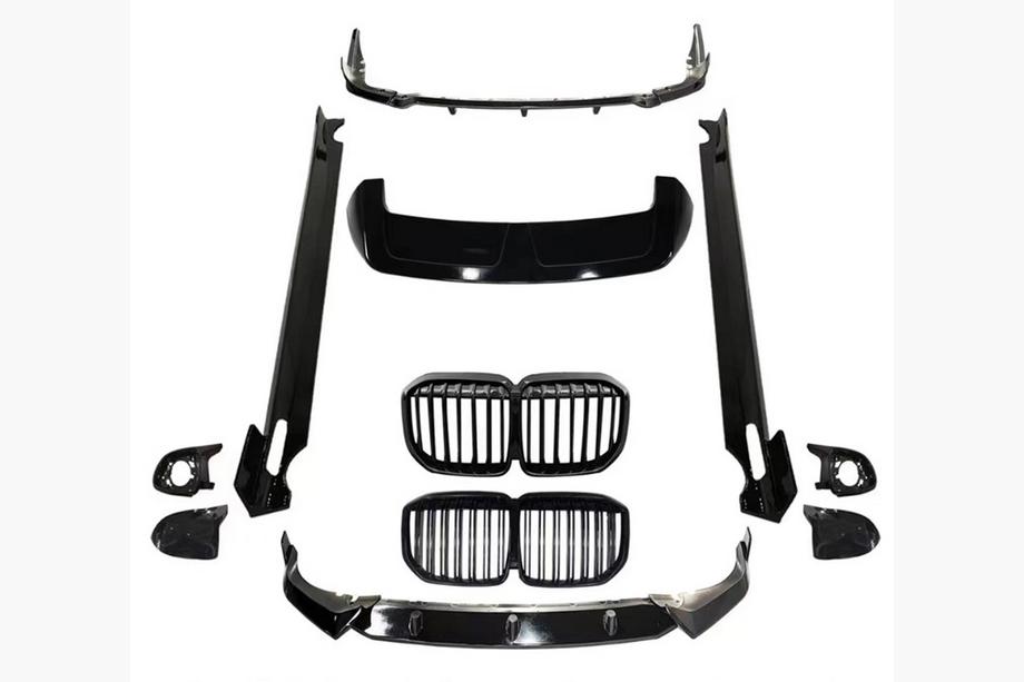 BMW X7 G07 2019- Warrior Black Bodykit-Set (für M-Sport 2018-2022) Image
