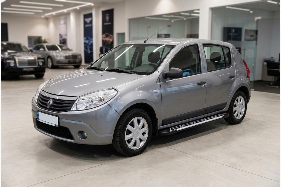 Dacia Sandero 2007-2013 Seitenschweller Sunrise (2 Stk., Aluminium) Image
