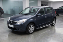 Renault Sandero 2007-2013 Seitenschweller RedLine V1 (2 Stk., Aluminium) Foto 1