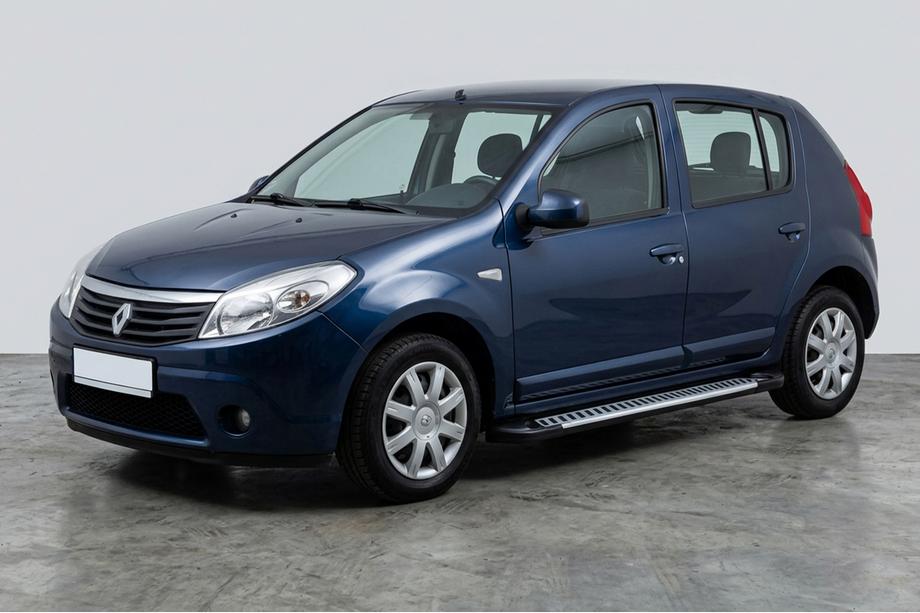 Renault Sandero 2007-2013 Seitenschweller Line (2 Stk., Aluminium) Image