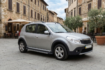 Renault Sandero 2007-2013 Trittbretter Duru (2 Stk., Aluminium) Foto 1