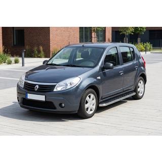 Trittbretter Maydos V1 (2 Stk., Aluminium & Edelstahl) Renault Sandero 2007-2013 Foto 1