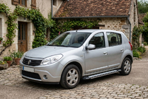 Renault Sandero 2007-2013 Trittbretter Rainbow (2 Stk., Aluminium) Foto 1