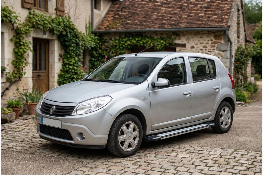 Renault Sandero 2007-2013 Trittbretter Rainbow (2 Stk., Aluminium) Image
