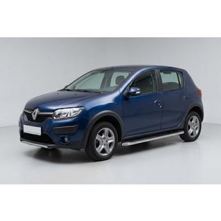 Trittbretter Maydos V1 (2 Stk., Aluminium & Edelstahl) Dacia Sandero 2013-2020 Foto 1