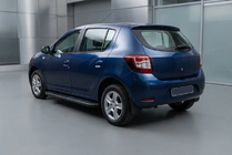 Dacia Sandero 2013-2020 Seitenschweller Bosphorus Black (2 Stk., Aluminium) Foto 1