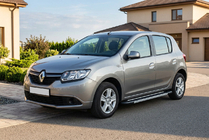Renault Sandero 2013-2022 Seitenschweller RedLine V1 (2 Stk., Aluminium) Foto 1