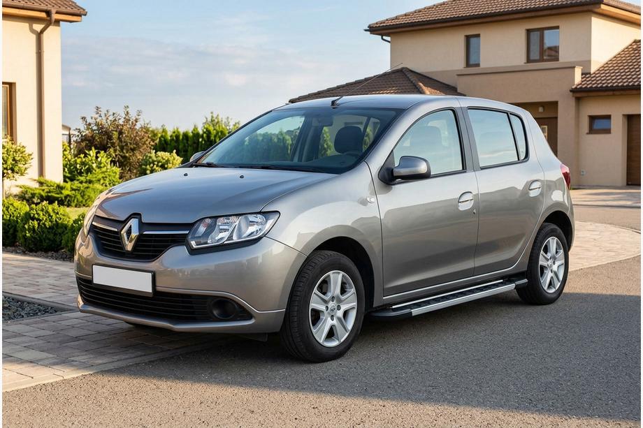Renault Sandero 2013-2022 Seitenschweller RedLine V1 (2 Stk., Aluminium) Image