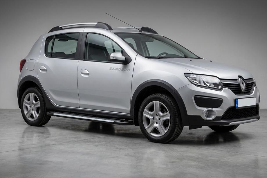Renault Sandero 2013-2022 Seitenschweller Line (2 Stk., Aluminium) Image