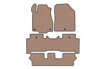 Acura MDX 2007-2013 Gummimatten Carsuit (3 Reihen, beige) Foto 1