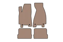 Audi 80/90 1987-1996 Gummimatten Carsuit (1991-1996, Coupe, Beige) Foto 1